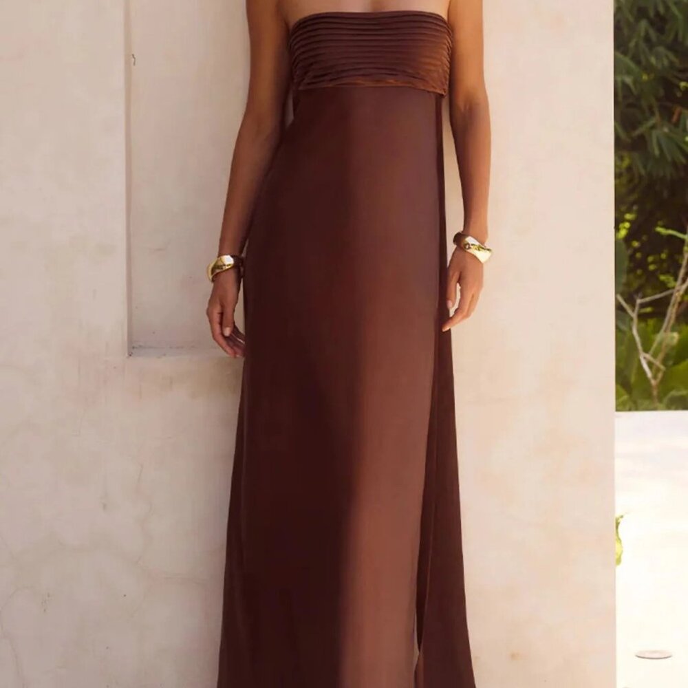 Tube Mermaid Maxi Dress